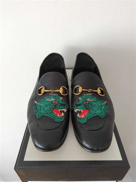 gucci panther loafers